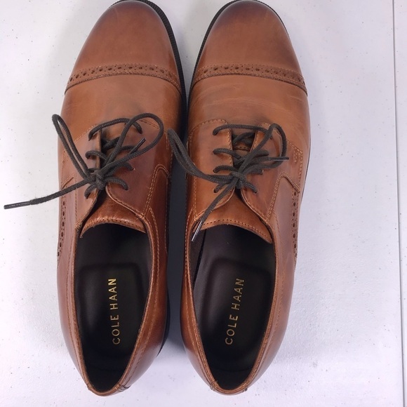 Cole Haan Dustin Cap Brogue II British Tan NWB main image 8
